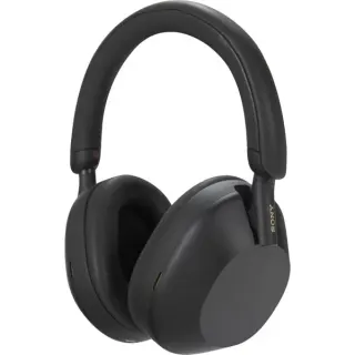Sony WH-1000XM5 + Softcase, Kopfhörer (schwarz, USB-C, ANC)