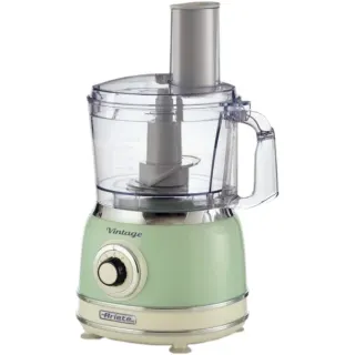 Ariete Vintage Green Multifunktions-Küchenmaschine (hellgrün/creme, 1.000 Watt, 1,2 Liter)