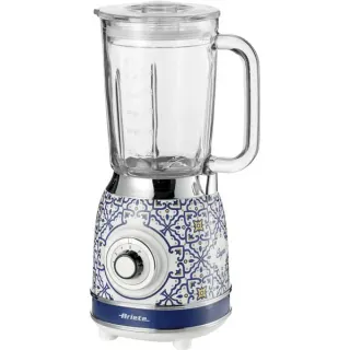 Ariete Standmixer Capri, Glasbecher (weiß/mehrfarbig, 1.000 Watt, 1,5 Liter)
