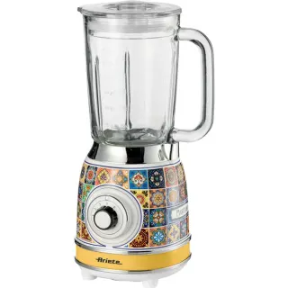 Ariete Standmixer Positano, Glasbecher (mehrfarbig, 1.000 Watt, 1,5 Liter)
