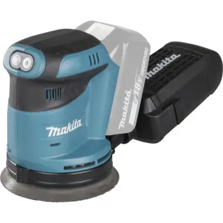 Makita Akku-Exzenterschleifer DBO180Z, 18Volt (blau/schwarz, ohne Akku und Ladegerät)