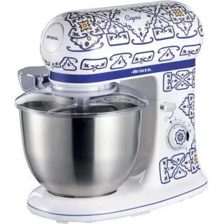 Ariete Küchenmaschine Capri (weiß/mehrfarbig, 2.400 Watt)