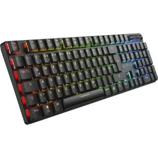 Sharkoon PureWriter W100, Gaming-Tastatur (schwarz, Huano Silent)