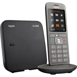 Gigaset CL660, analoges Telefon (grau)