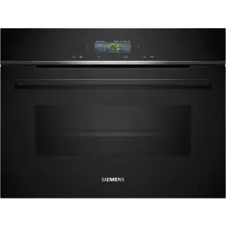 Siemens CM724G1B1 IQ700, Backofen (schwarz/edelstahl, mit Mikrowellenfunktion, 60 cm, Home Connect)