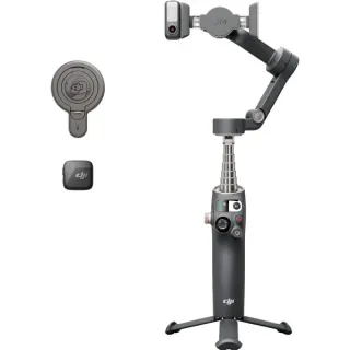 DJI Smartphone-Stabilisator Osmo Mobile 8, Steadycam-System (hellgrau, für Android und iPhone)