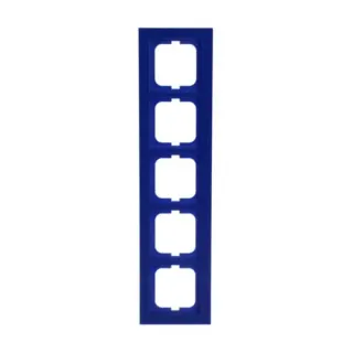 0 Rahmen fünffach, Abdeckung (blau, Retail)