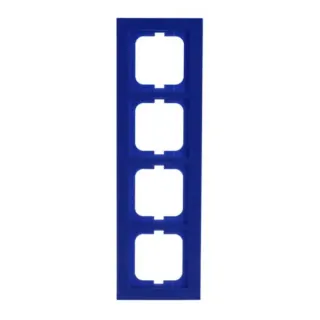 0 Rahmen 4-fach (blau, Retail)