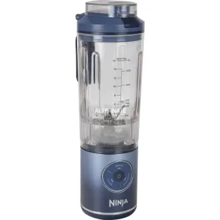 Ninja Kabelloser Smoothie Maker Blast Max BC251EUNV, Standmixer (blau, akkubetrieben, 570ml Becher)