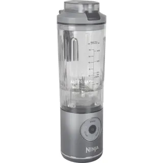 Ninja Kabelloser Smoothie Maker Blast Max BC251EUSL, Standmixer (silber, akkubetrieben, 570ml Becher)