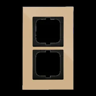 0 Rahmen zwei-fach (gold, Retail)