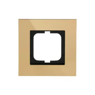0 Rahmen eins fach (gold, Retail)